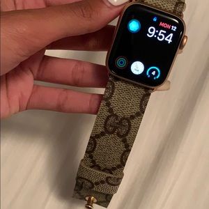Upcycled Gucci Apple Watch Wristband (38/40 model)